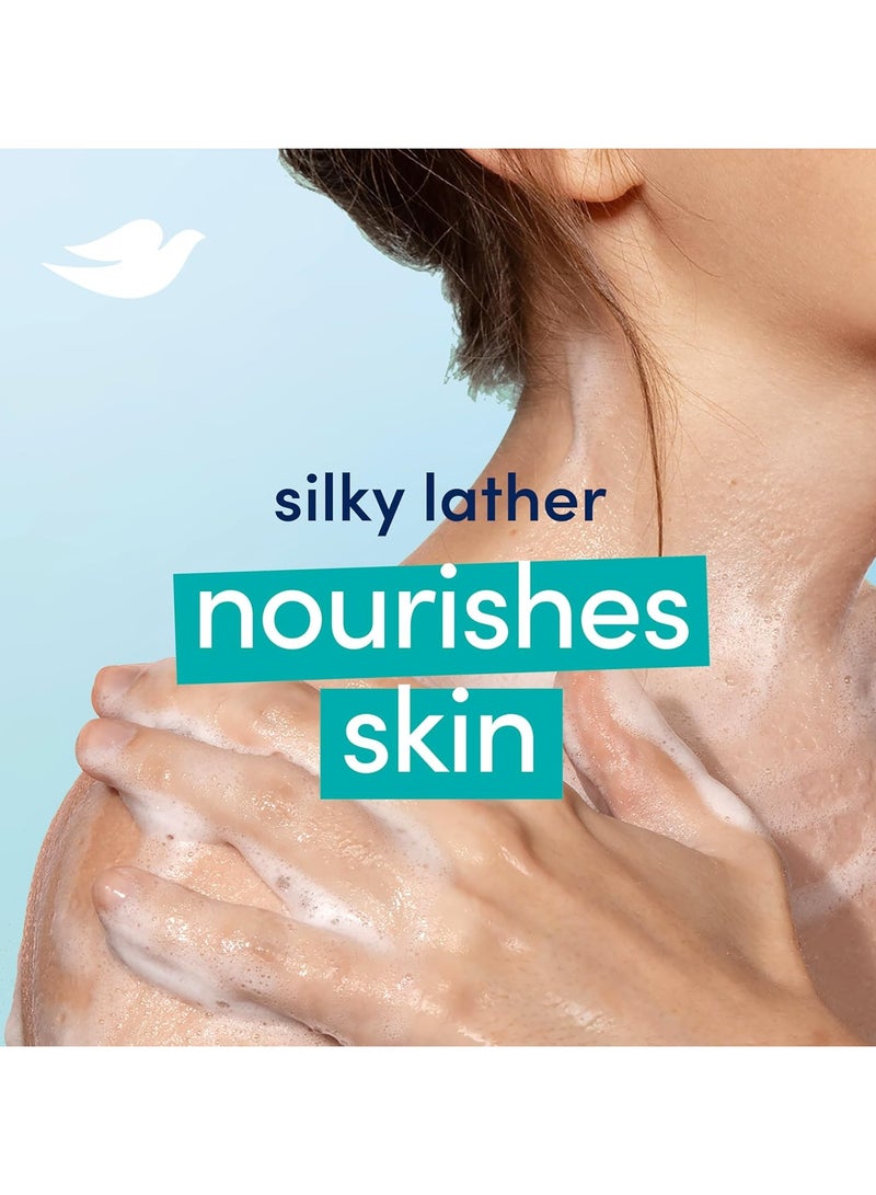 Dove 3 Pack Beauty Bar Soap Sensitive, Each 106g Gently Cleanses and Nourishes Sensitive Skin Effectively Washes Away Bacteria While Nourishing Your Skin - Image 2